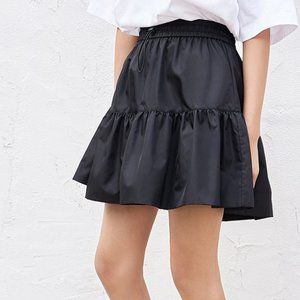 Mini skirt short skirt waist skirt